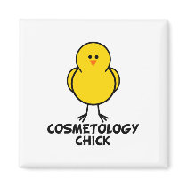 Cosmetology Chick Refrigerator Magnets