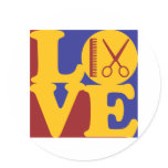Cosmetology Love stickers
