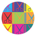 Cosmetology Pop Art stickers