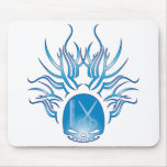 Cosmetology Skull mousepads
