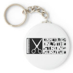Cosmetology Survive keychains