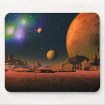 Cosmic awareness - Space art mousepad
