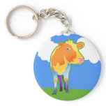 Cosmic Cow Keychain