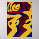 Cosmic Cubism Poster