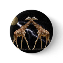 COSMIC GIRAFFES 2 PINBACK BUTTONS
