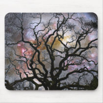 Cosmic Tree - Colliding Galaxies Mousepad