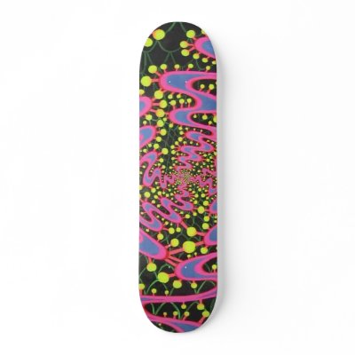 Cosmic Web Skate Board by intheAM