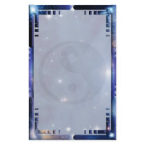 Cosmic Yin Yang Customized Stationery