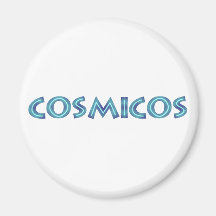 Cosmicos Weltbürger cosmopolitan Kühlschrankmagnet