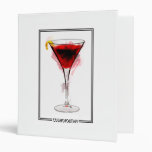 Cosmopolitan Cocktail Marker Sketch Binders