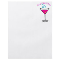 cosmopolitan with the words cosmopolitan on it flyer design
