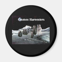 Cosmos Harvesters Mag Refrigerator Magnet