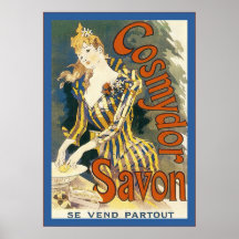 Cosmydor Savon ~ Vintage French Advertising Print