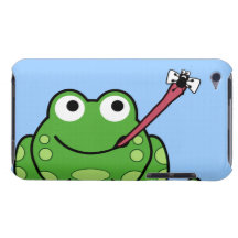 Cosse de grenouille et de mouche coques iPod touch 