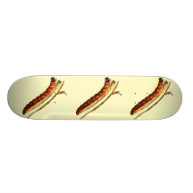 Cossus cossus caterpillar skate deck