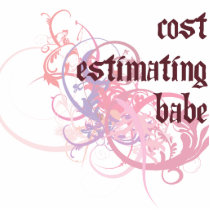 Cost Estimating Babe Acrylic Cut Outs