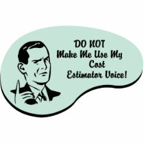 Cost Estimator Voice Photo Cutout