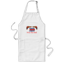 Costa Rica Christmas Apron