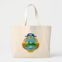 Costa Rica Coat of Arms Tote Bag
