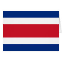 Costa Rica, Costa Rica flag Greeting Cards