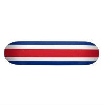 Costa Rica, Costa Rica flag Skateboard Deck