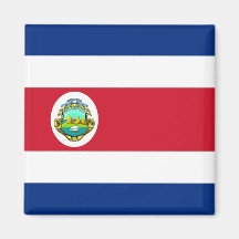 Costa Rica – Costa Rican National Flag Refrigerator Magnet