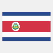 Costa Rica – Costa Rican National Flag Sticker