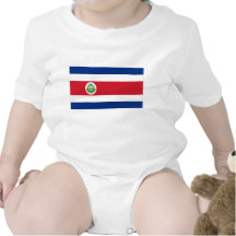 Costa Rica – Costa Rican National Flag Tshirt