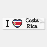 Costa Rica Flag Bumper Stickers