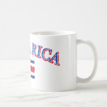 Costa Rica football design Mug