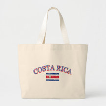 Costa Rica football design Tote Bag