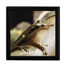Costa Rica Frog Gift Box