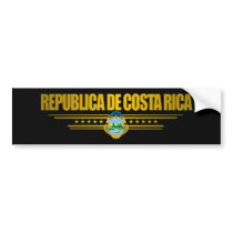 "Costa Rica Pride" Gift Ideas Bumper Sticker