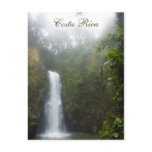 Costa Rica Waterfall Postcard