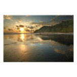 Costa Rican Beach at Sunset Photograph
