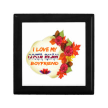 Costa Rican Boyfriend Design Trinket Boxes