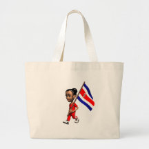 Costa Rican Girl Canvas Bag