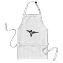 Costa's Hummingbird Apron