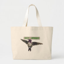 Costas Hummingbird with Banner Tote Bag