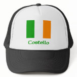 Costello Irish Flag hats