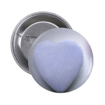 costum blue candy heart valentines day love buttons