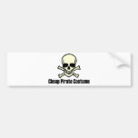 Costume bon marché de pirate adhésif pour voiture