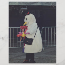 Costume de bonhomme de neige prospectus