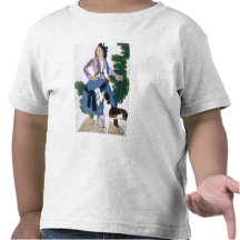 Costume design for The Huntress, 1922 (colour lith T-shirt