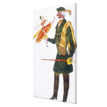 Costume for the Englishman, from La Boutique Fanta canvas prints