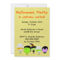 Costume Fun Halloween Invitation