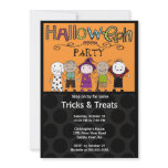 Costume Party Halloween Party Invitation Cute