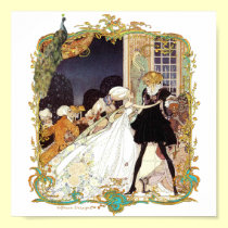 Costume Party & Peacock Art Poster posters