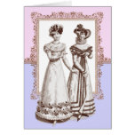 Costumes Parisiens 1821 Regency French Fashions cards