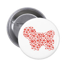 Coton de Tulear Button